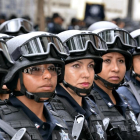 Imagen de archivo de algunas mujeres policía en México.