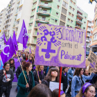 Imagen de archivo de una concentración para el 8-M en Tarragona.