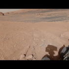 La imatge captada pel rover Curiosity a Mart.