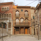 Façana de l'Ajuntament de la Riba.