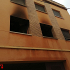 Imatge de l'habitatge que ha patit l'incendi.