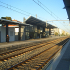 Imatge de l'estació de tren de Segur de Calafell.