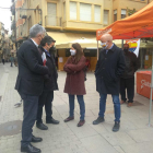 El cabeza de lista de Cs por Tarragona ha visitado la Cámara de Comercio de Tortosa.