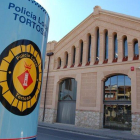 Imagen de la comisaría de la Policía Local de Tortosa.