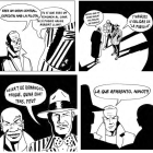 Vinyetes del còmic 'Pitu Trifàsic en el cas de La pubilla desapareguda'.