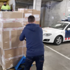 Los Mossos han recibido los equipos de protección individual (EPI) para el 14-F.