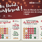 Campaña de Navidad de los MErcats con ampliación de horarios.