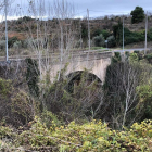Imatge de l'estat actual del pont.