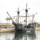 Imagen del barco Nao Victòria, que se podrá visitar en el Puerto hasta el domingo día 20 de junio.