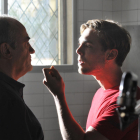 Un momento de la segunda temporada de 'Merlín' con el principal protagonista, Francesc Orella, en el papel de profesor.