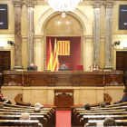 Hemiciclo del PArlament de Cataluña.
