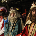 Los Reyes Magos, en su llegada a Valls en enero del 2020.
