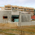 Pla general del búnquer reconstruït parcialment a Cunit.