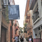 Banderola|Veleta 'Corpus' en el Barrio Antiguo de Cambrils.