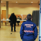 Imatge del col·legi electoral de Castellvell del Camp.