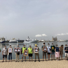 Se manifiestan en Tarragona en contra de la llegada de nuevos cruceros