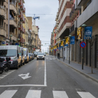Imagen de la calle Reial, donde se ubicará la mayor parte del colector que evitará las inundaciones.