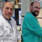 Els viròlegs Mariano Esteban i Juan García Arriaza, del CNB-CSIC.