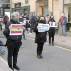 Imatge de la manifestació celebrada a Reus