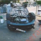 Imagen facilitada durante el juicio del vehículo que utilizaron en el atentado en CAmbrils.