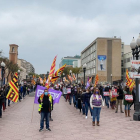 La concentración se ha hecho al lado de la subdelegación de gobierno de las cuatro capitales catalanas.