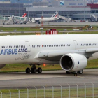 Imatge d'un avió Airbus.