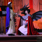 Imagen de la gala para escoger a Sant Jordi i Princesa.