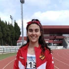 La atleta del Nàstic Andrea Pascual