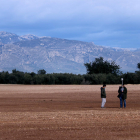 Els terrenys on es projecta la planta de compostatge a Santa Bàrbara.