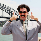 Baron Cohen fent el paper de Borat.
