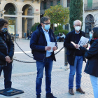 Acto de presentación de los candidatos a la demarcación de Tarragona.