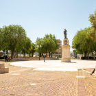 Imatge d'arxiu de la plaça dels Carros.