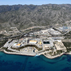 Vista aérea de la central nuclear de Vandellòs II.