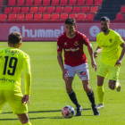 Fran Miranda, durante el Nàstic-Andorra.