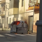 Es crema un contenidor al barri de Bonavista