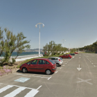 Zona de la platja de Samil, a Vigo, on es va perdre la nena.