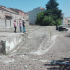 Imagen del solar que albergará un parking.