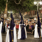 Imagen de la confaria El Rico de Málaga en una procesión de Semana Santa.