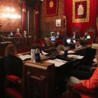 Plano general del pleno del Ayuntamiento de Tarragona, durante el debate de ordenanzas.