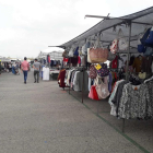 Imagen del mercado de Bonavista durante la jornada de este domingo.
