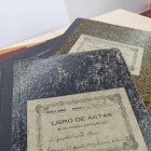 Imatge d'alguns dels Llibres d'Actes del Ple Municipal del 1929 que han estat digitalitzats.