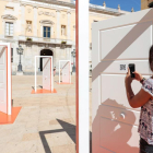 Les portes de promoció del nou abonament estan instal3lades a la plaça de la Font.