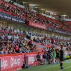 Imatge de les grades de Tribuna del Nou Estadi en el duel disputat dimecres contra l'Atlético Levante.