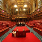 Càmara de los lores en el Parlamento británico.