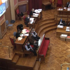 Pla general del judici per l'assassinat d'una nena de 13 anys al 2018 a Vilanova i la Geltrú.