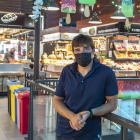 Dídac Nadal, en el Mercado Central de Tarragona, es el presidente de Espimsa desde el 2019.