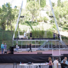 El Campo de Marte, además del estreno, también está acogiendo estos días los ensayos de la ópera.