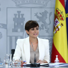 La portavoz del gobierno español y ministra de Política Territorial, Isabel Rodríguez.