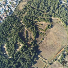 Imagen aérea del sector sur de Miramar.