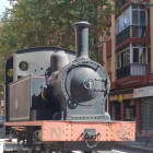 Una imagen de la locomotora de Salou.